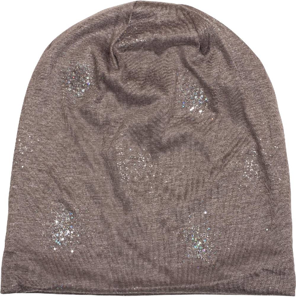 Stylebreaker Beanie Mütze Mit Glitzer Und Pailletten