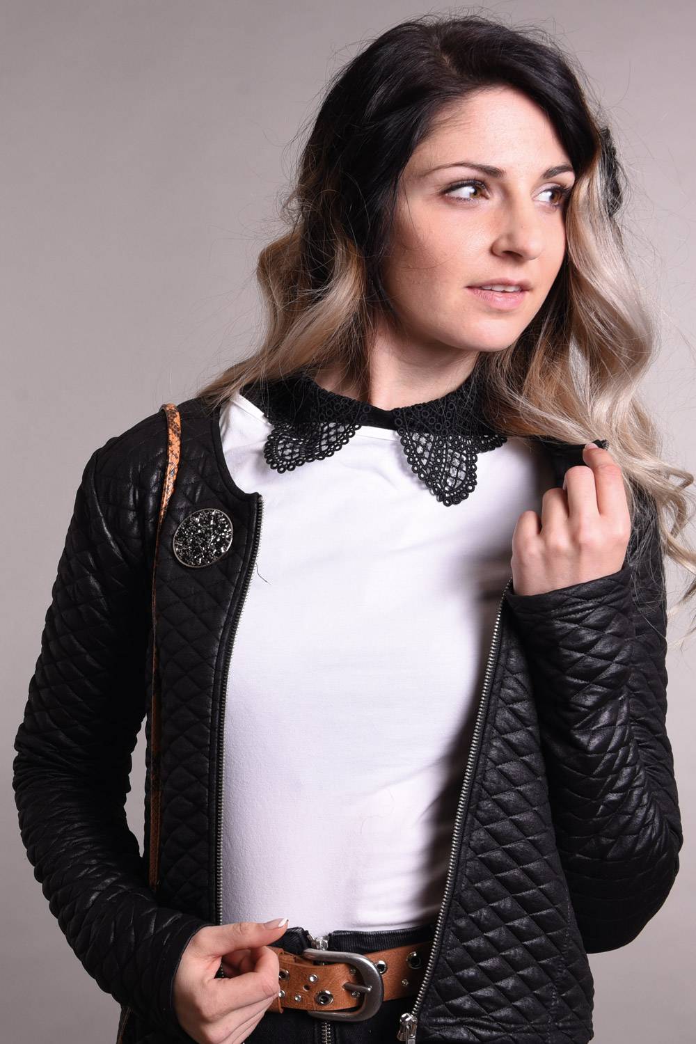 Stylebreaker Blusenkragen Mit Kragen Aus Häkelspitze