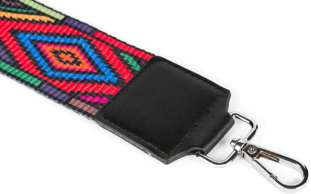 Stylebreaker Breiter Wechsel Taschengurt Zick-Zack Muster