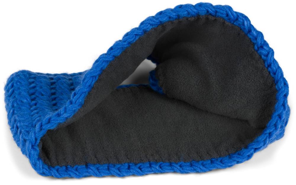 Stylebreaker Breites Grob Gehäkeltes Stirnband Einfarbig