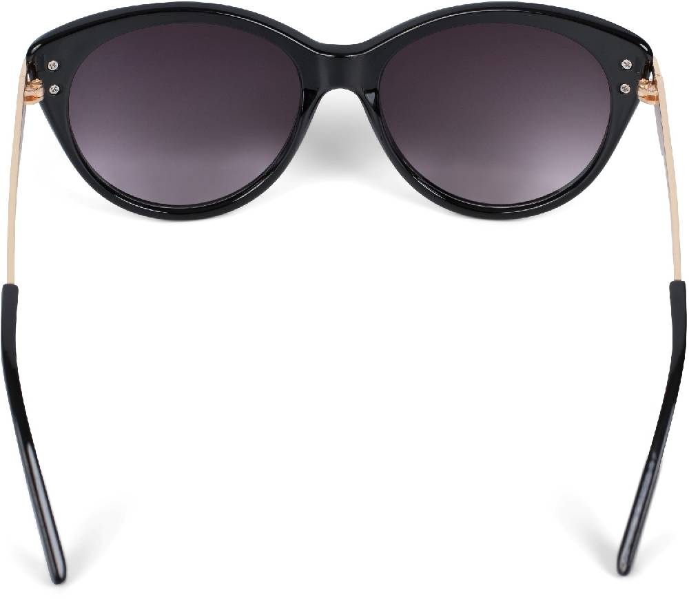 Stylebreaker Cat-Eye Schmetterling Sonnenbrille Mit Metallbügel