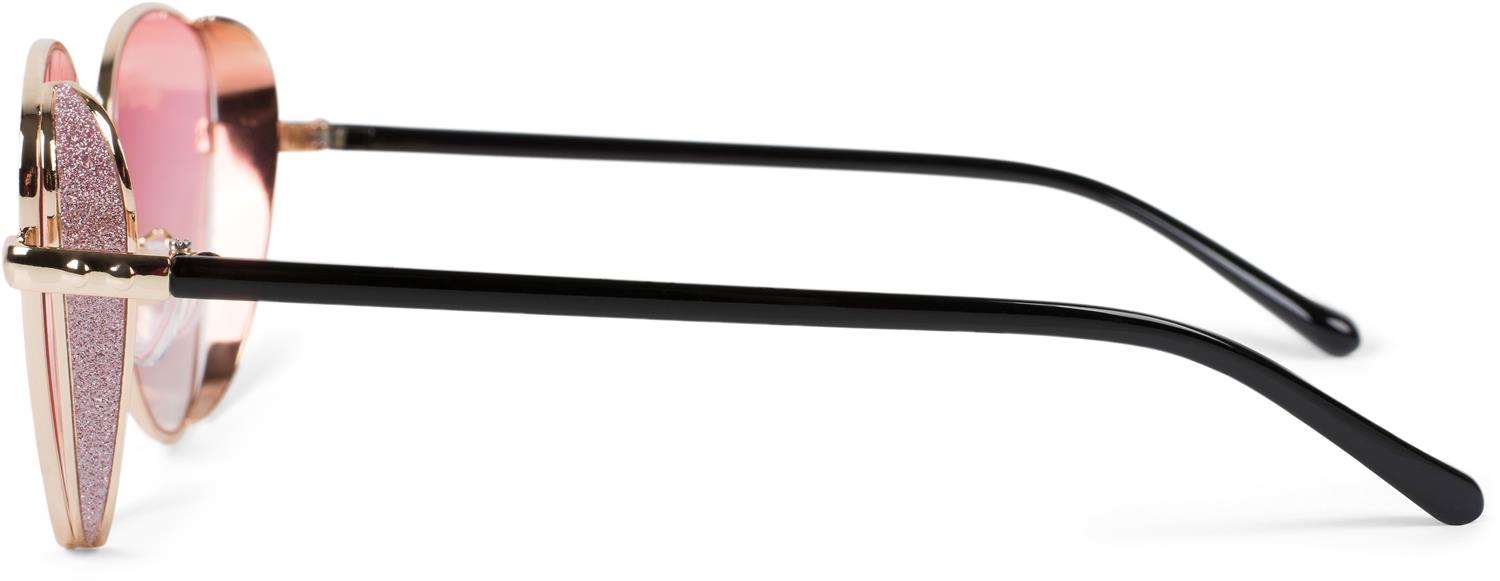Stylebreaker Cateye Sonnenbrille Mit Glitzer Side Shield