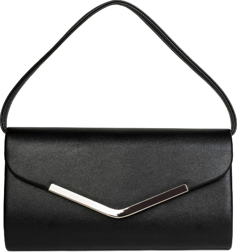 Stylebreaker Clutch Im Envelope Design Mit Metall Zierleiste