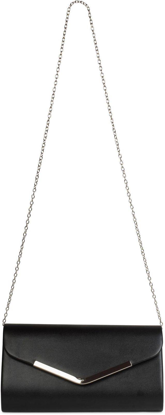 Stylebreaker Clutch Im Envelope Design Mit Metall Zierleiste