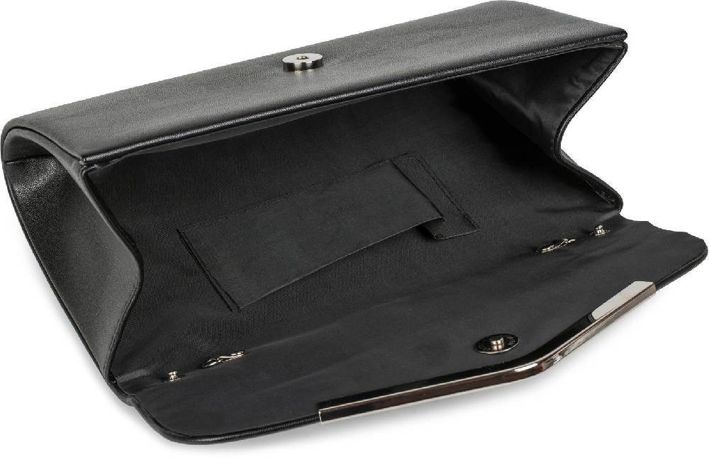 Stylebreaker Clutch Im Envelope Design Mit Metall Zierleiste