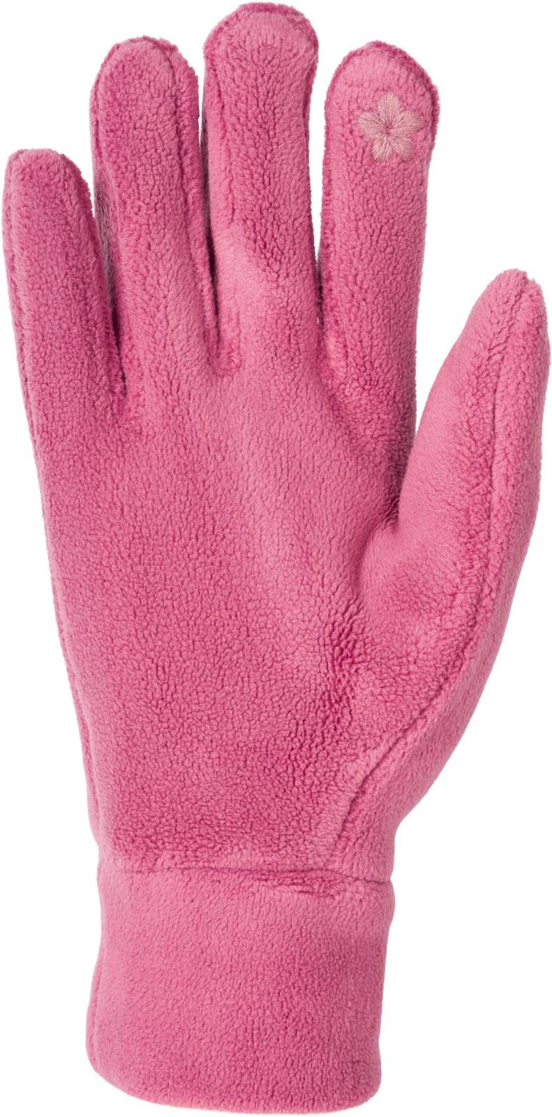 Stylebreaker Einfarbige Touchscreen Fleece Handschuhe