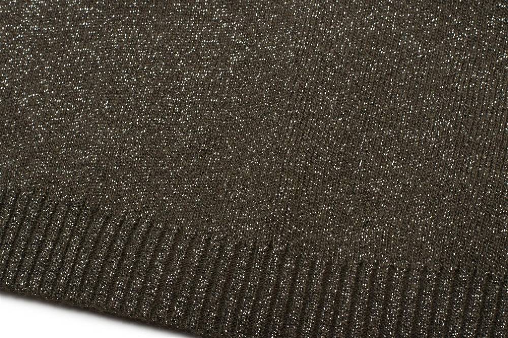 Stylebreaker Feinstrick Beanie Mütze Mit Glitzerfaden