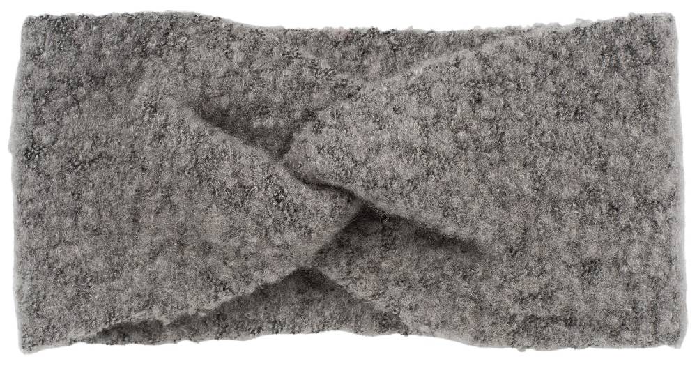 Stylebreaker Feinstrick Stirnband meliert mit Twist Knoten