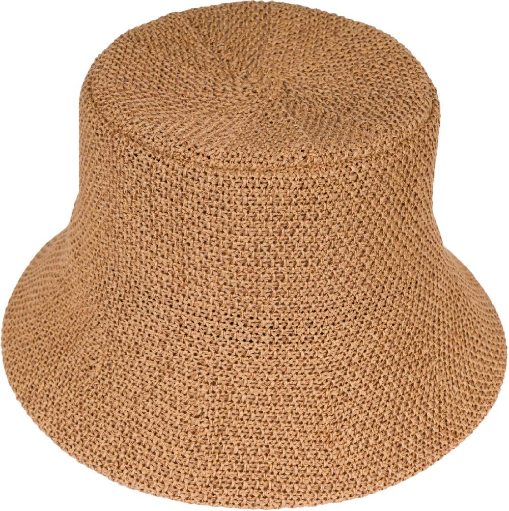 Stylebreaker Fischerhut Aus Papierstroh - Knautschhut