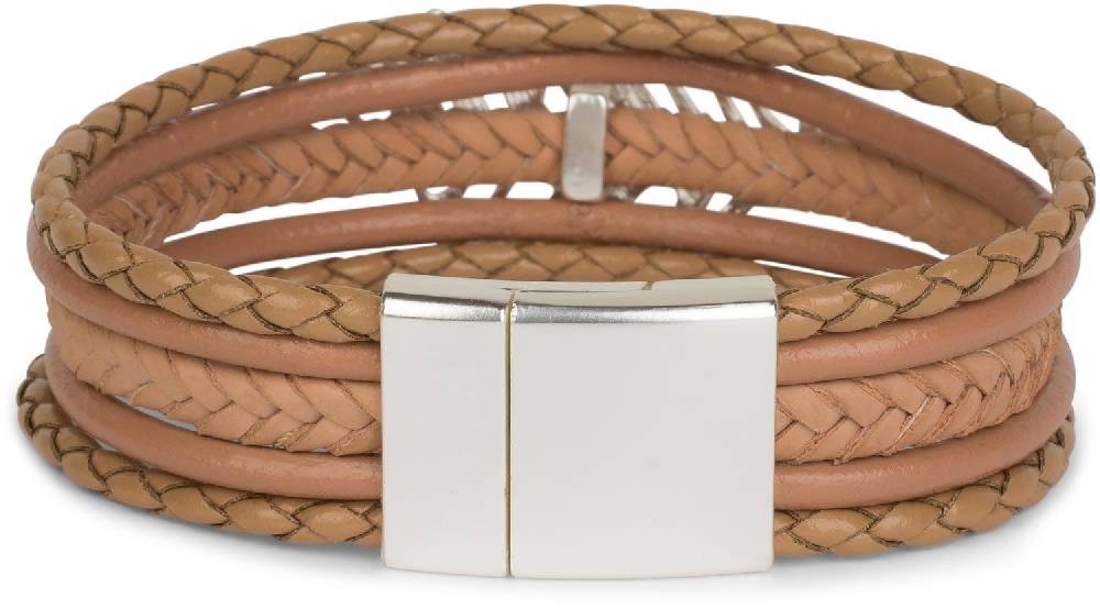 Stylebreaker Flecht Armband Mit Feder Schmuck Element