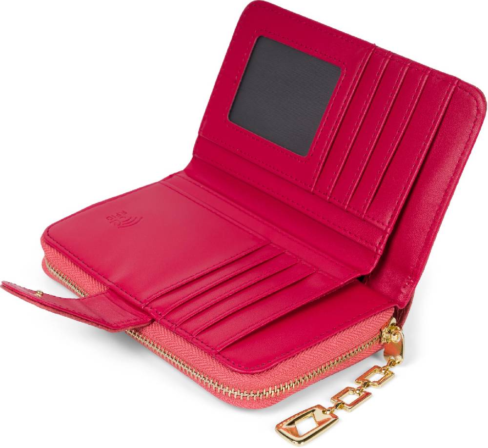 Stylebreaker Geldbörse Mit Paisley Blumen Blüten Prägung