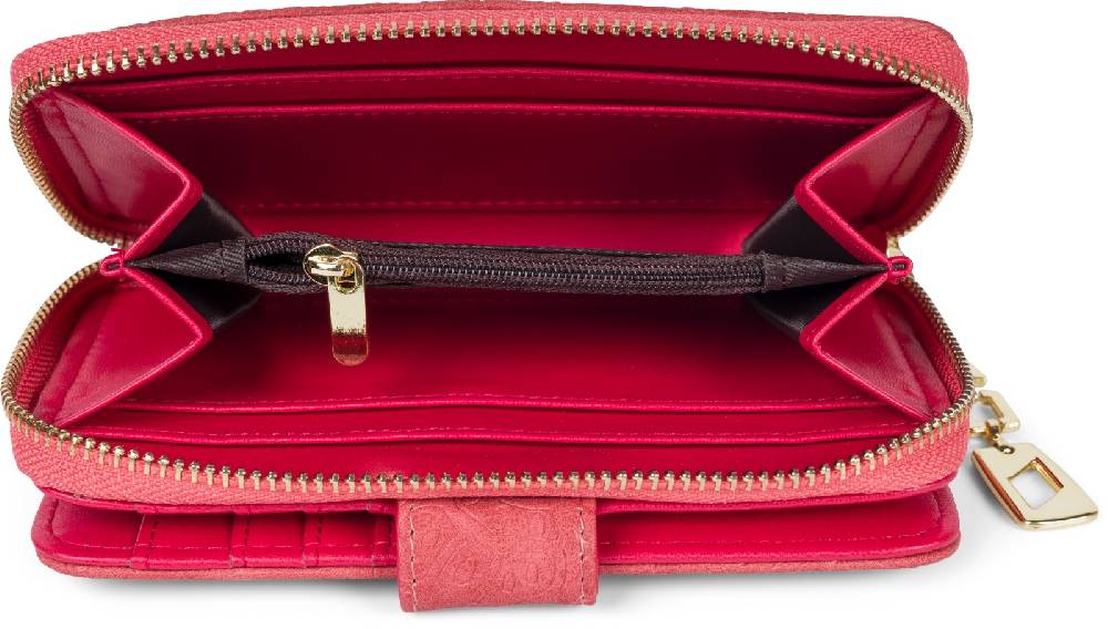 Stylebreaker Geldbörse Mit Paisley Blumen Blüten Prägung