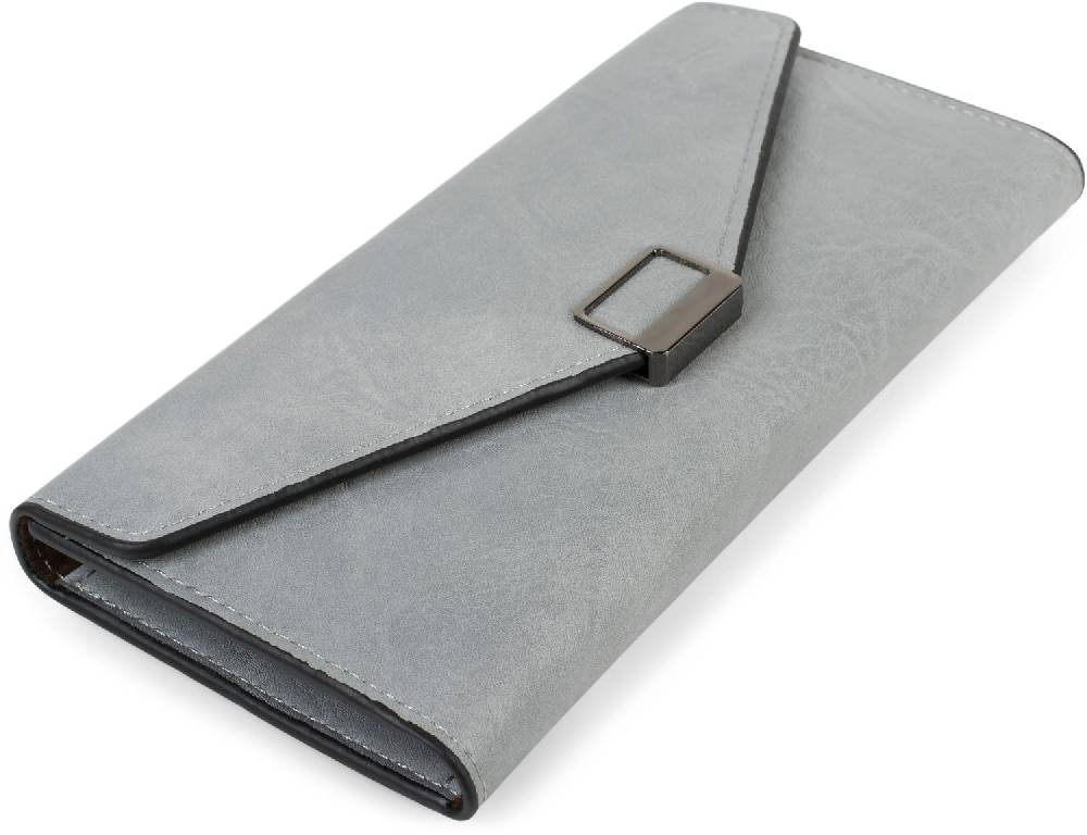 Stylebreaker Geldbörse Mit V-Umschlag Und Metallschnalle