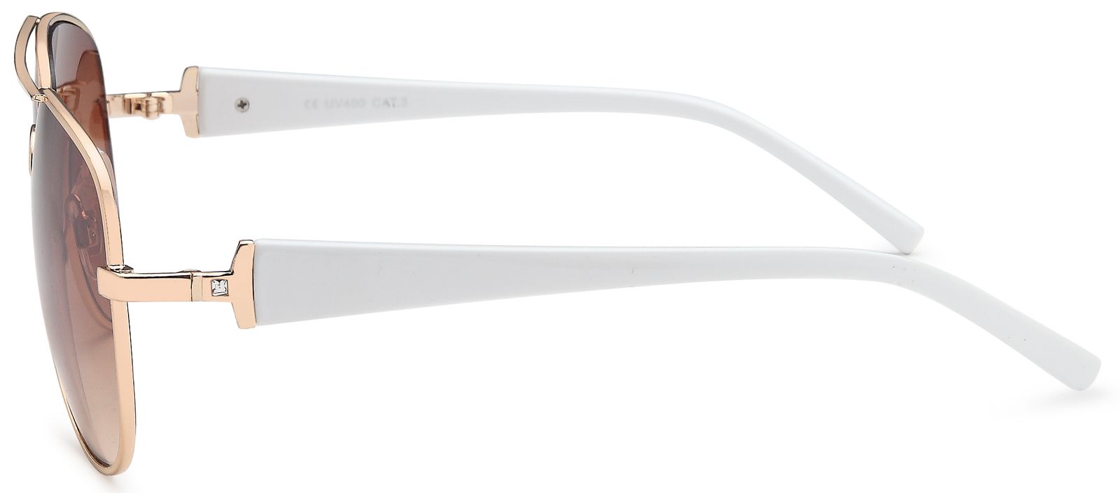 Stylebreaker Getönte Piloten Sonnenbrille Mit Strass