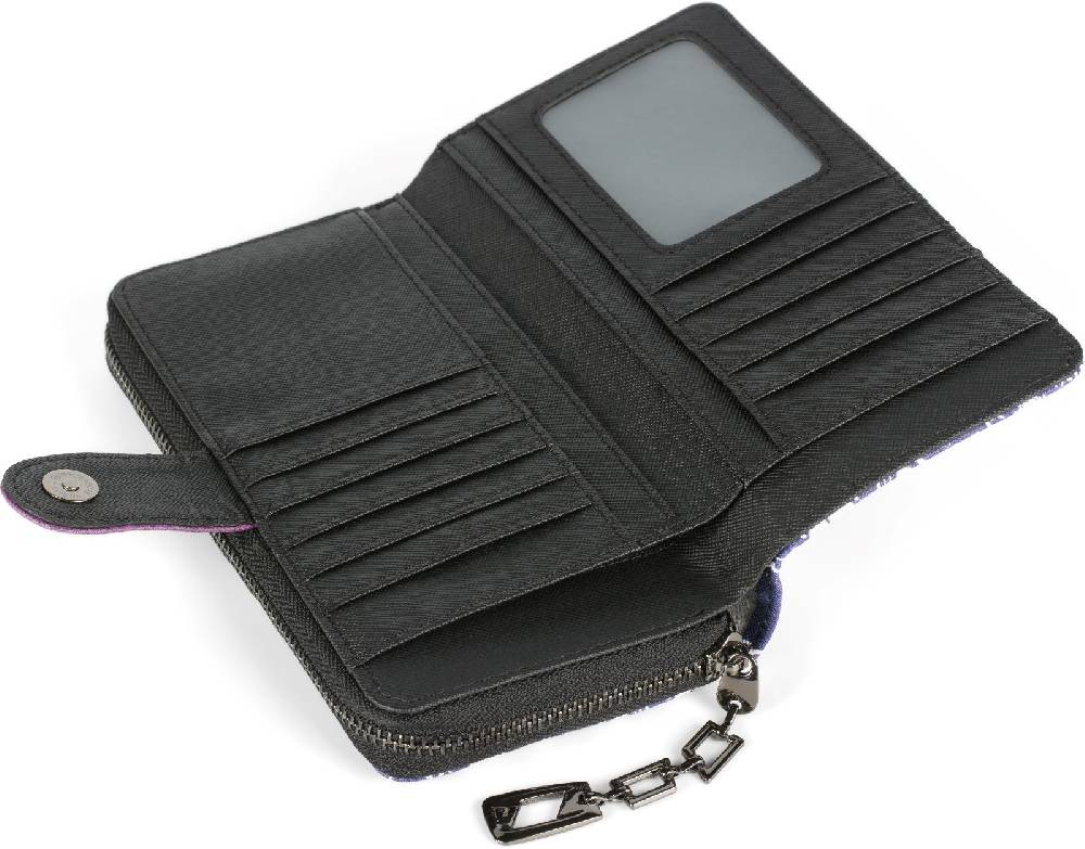 Stylebreaker Große Geldbörse Sugar Skull Totenkopf