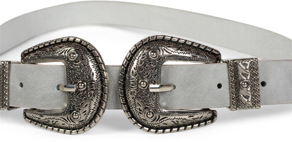 Stylebreaker Gürtel Mit Doppelter Schnalle, Taillengürtel