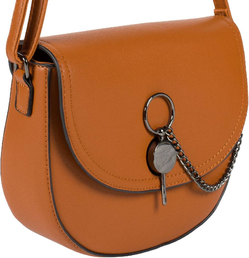 Stylebreaker Halbrunde Saddle Bag Umhängetasche Mit Kette