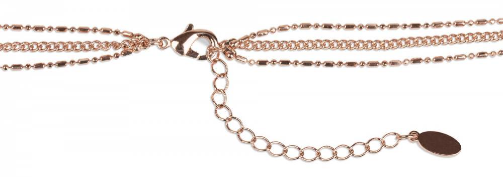 Stylebreaker Halskette Mit Blatt Anhänger Und Strass