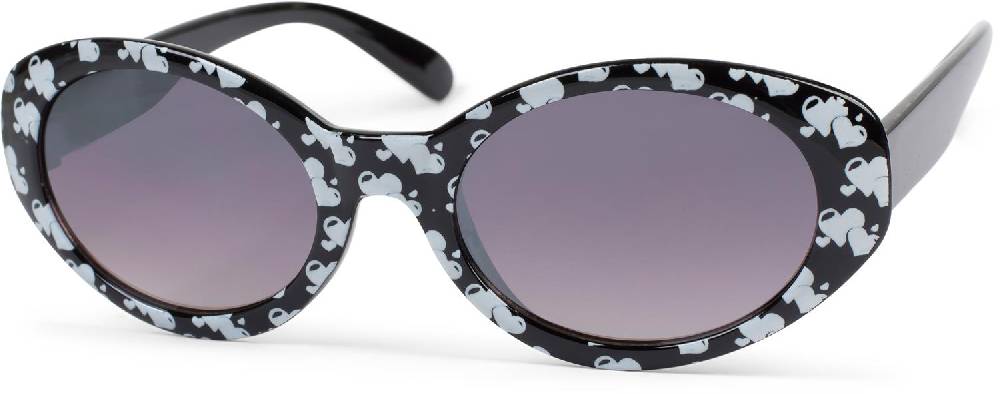 Stylebreaker Kinder Sonnenbrille mit Herzchen, Mädchen