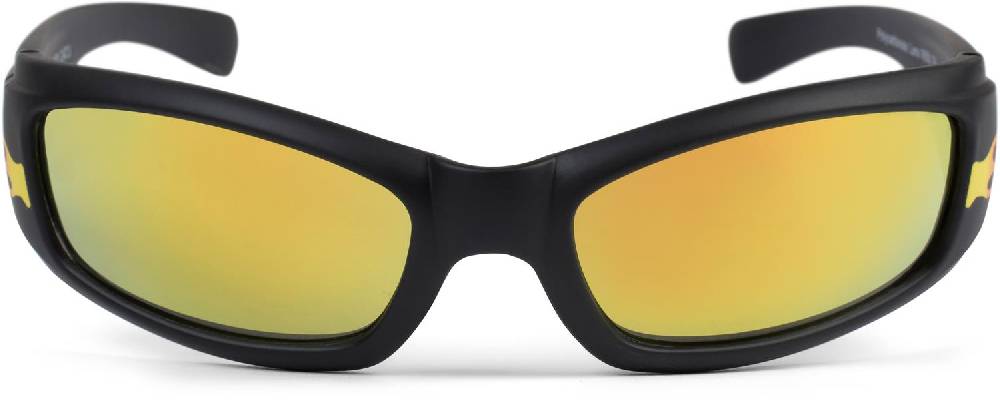 Stylebreaker Kinder Sport Sonnenbrille Mit Flammen Print