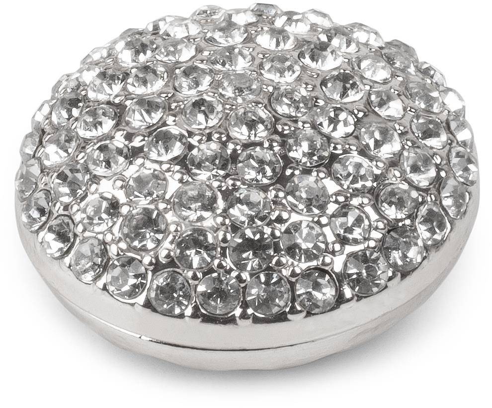Stylebreaker Kleine Runde Magnet Brosche Mit Strass