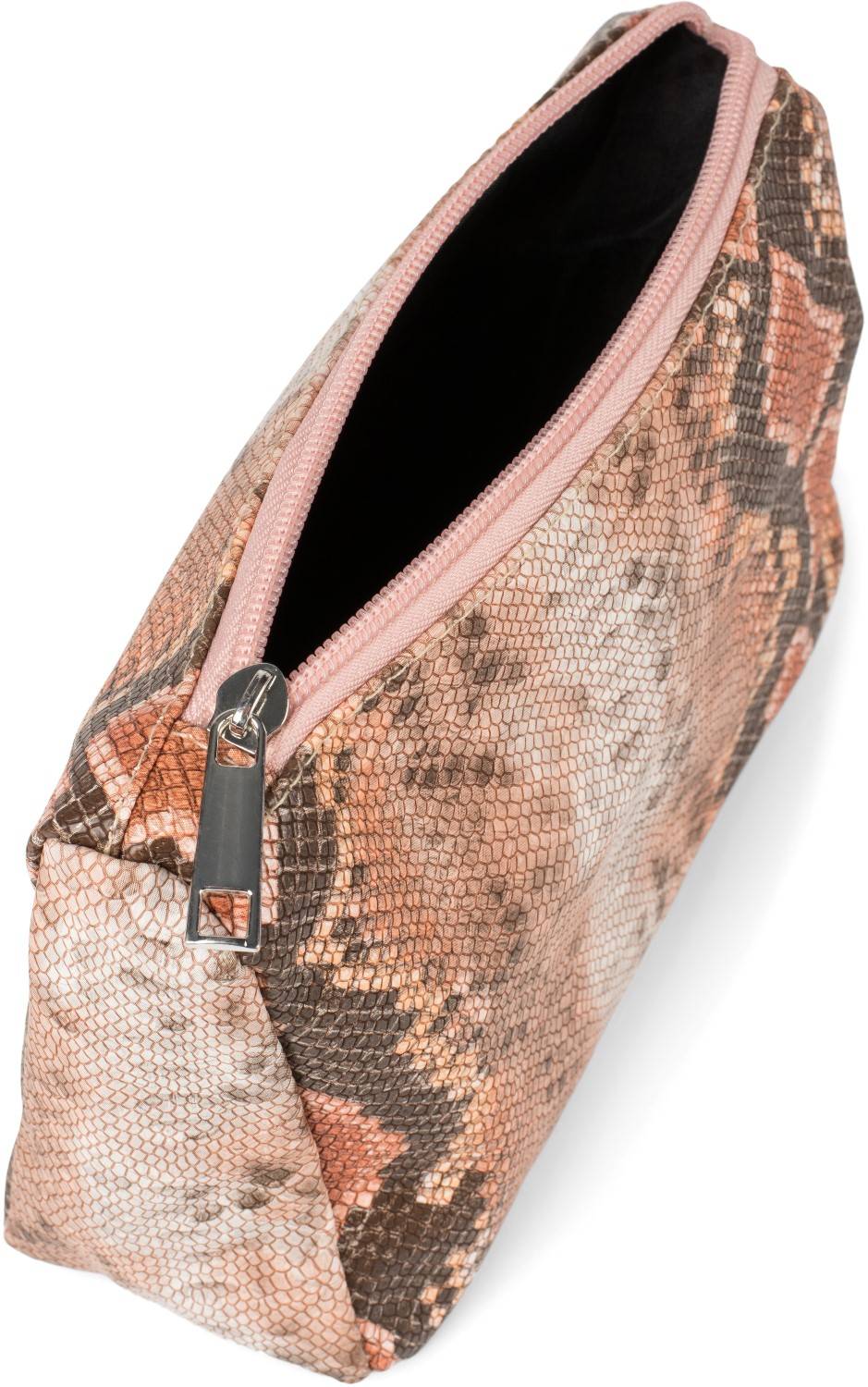 Stylebreaker Kosmetiktasche In Bunter Schlangenleder Optik