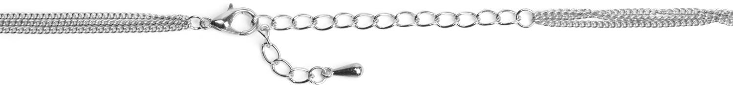 Stylebreaker Layerhalskette Mit Gebogenen Schmuckelementen