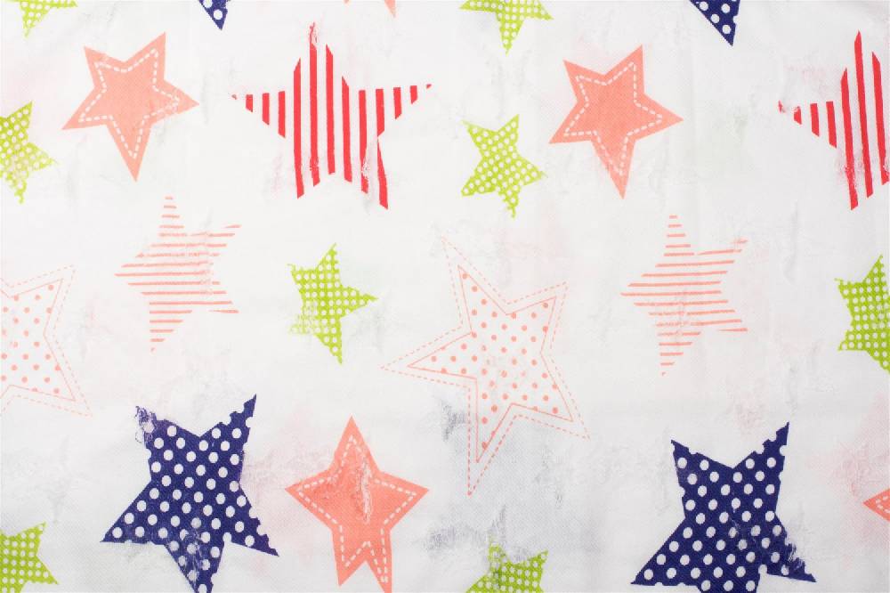 Stylebreaker Loop Mit Bunten Sternen In Destroyed Optik