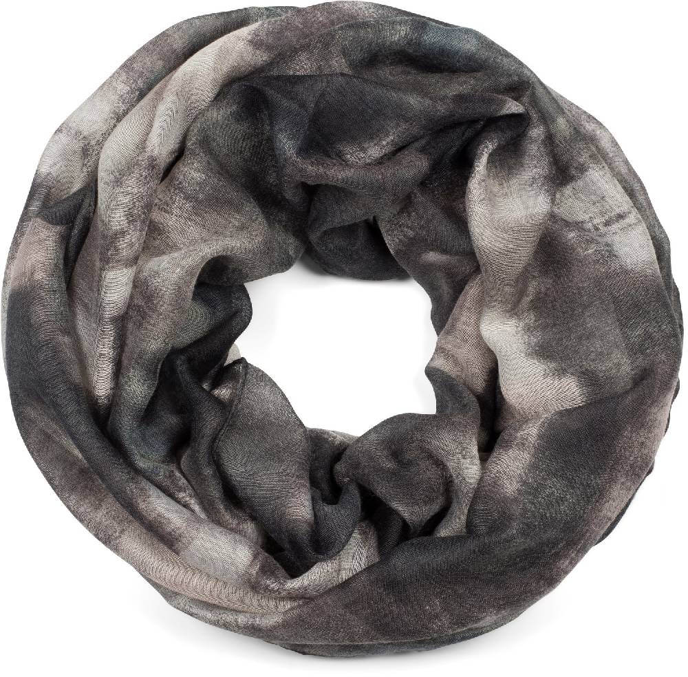 Stylebreaker Loop Schal mit buntem Pinselstrich Muster