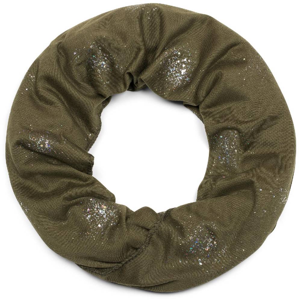 Stylebreaker Loop Schal mit Glitzer und Pailletten Punkte