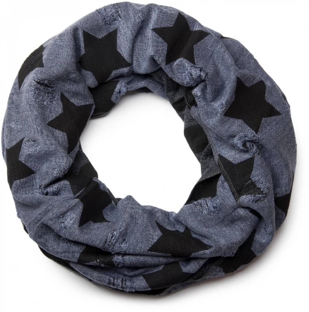 Stylebreaker Loop Schal mit Sterne und Punkte Muster