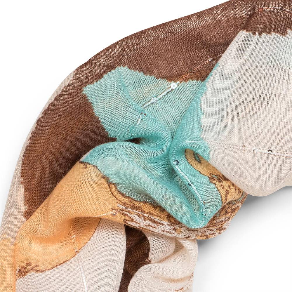 Stylebreaker Loop Schal Mit Wisch Muster Und Pailletten