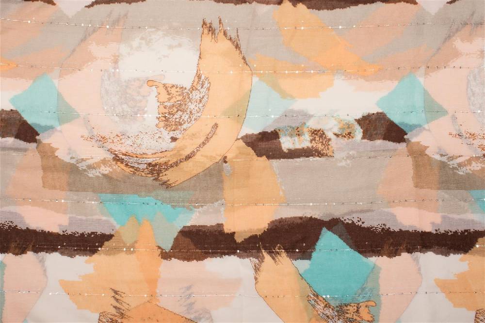 Stylebreaker Loop Schal Mit Wisch Muster Und Pailletten