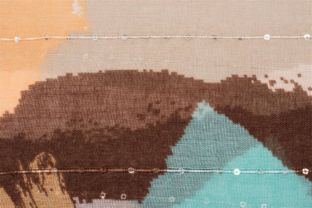 Stylebreaker Loop Schal Mit Wisch Muster Und Pailletten