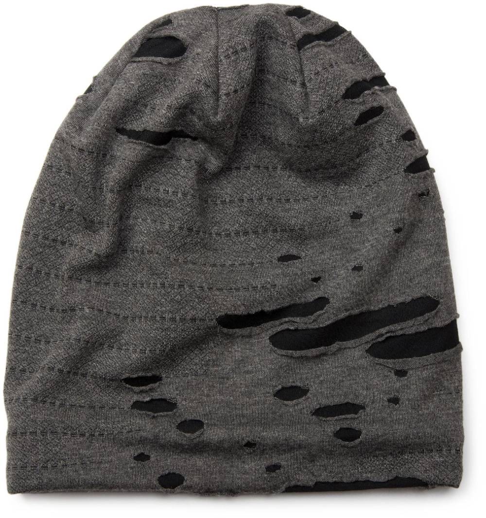 Stylebreaker Loop Und Beanie Set Im Destroyed Used Look