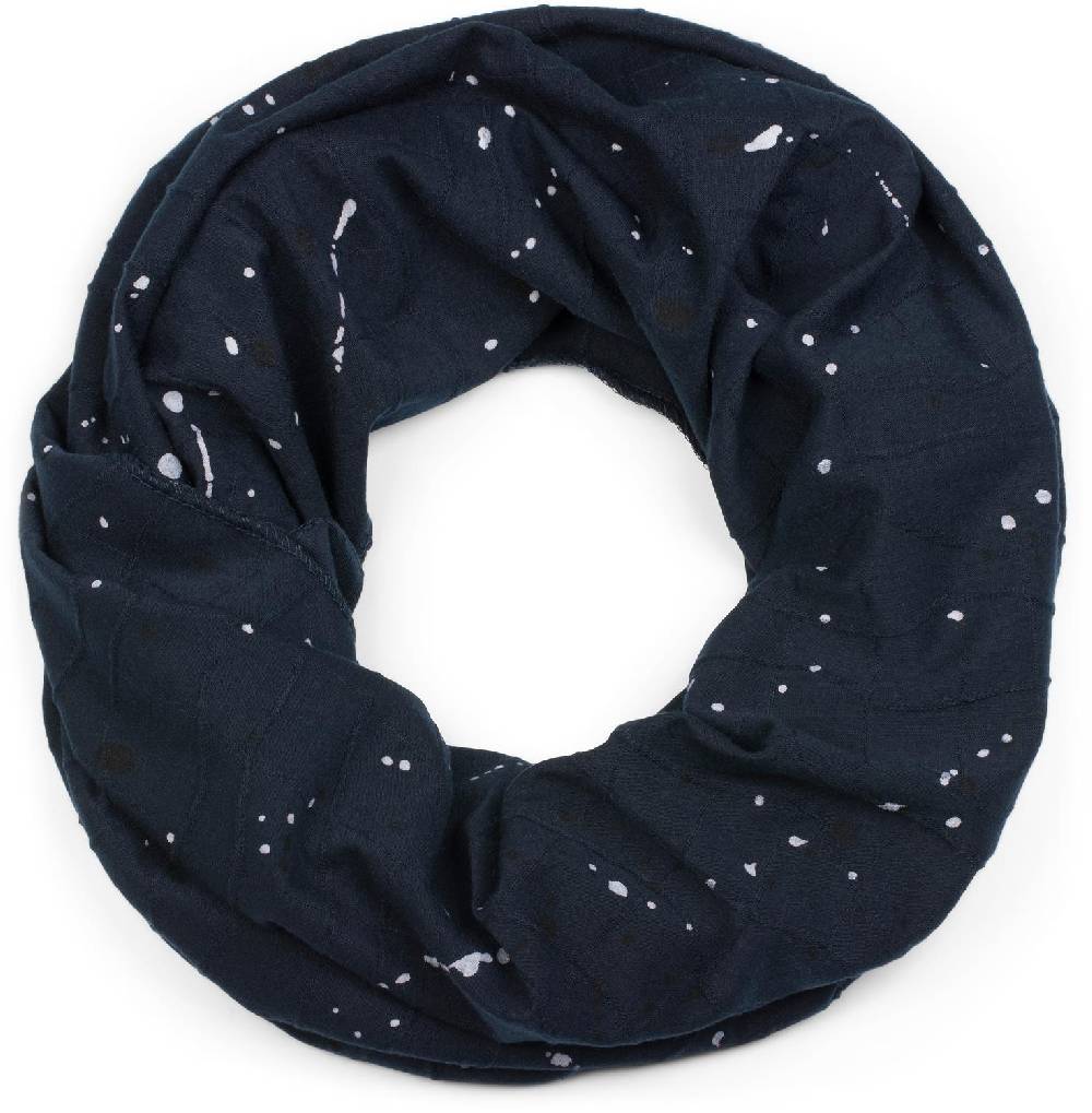 Stylebreaker Loop Und Beanie Set Mit Falten Und All Over Farbkleckse