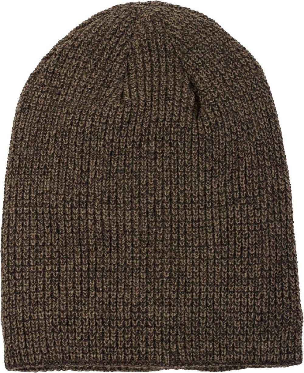 Stylebreaker Melierte Feinstrick Beanie Mütze Mit Fleece