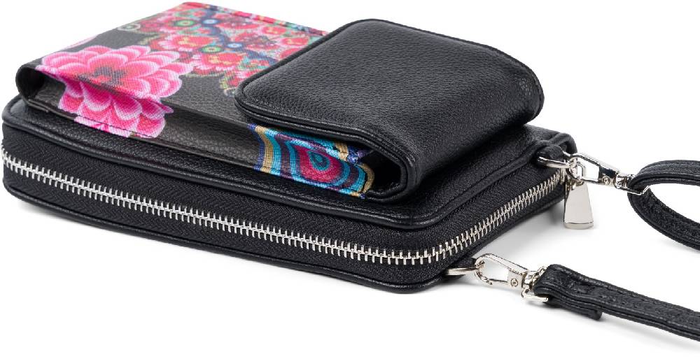 Stylebreaker Mini Bag Ethno Blumen Blüten - RFID Schutz
