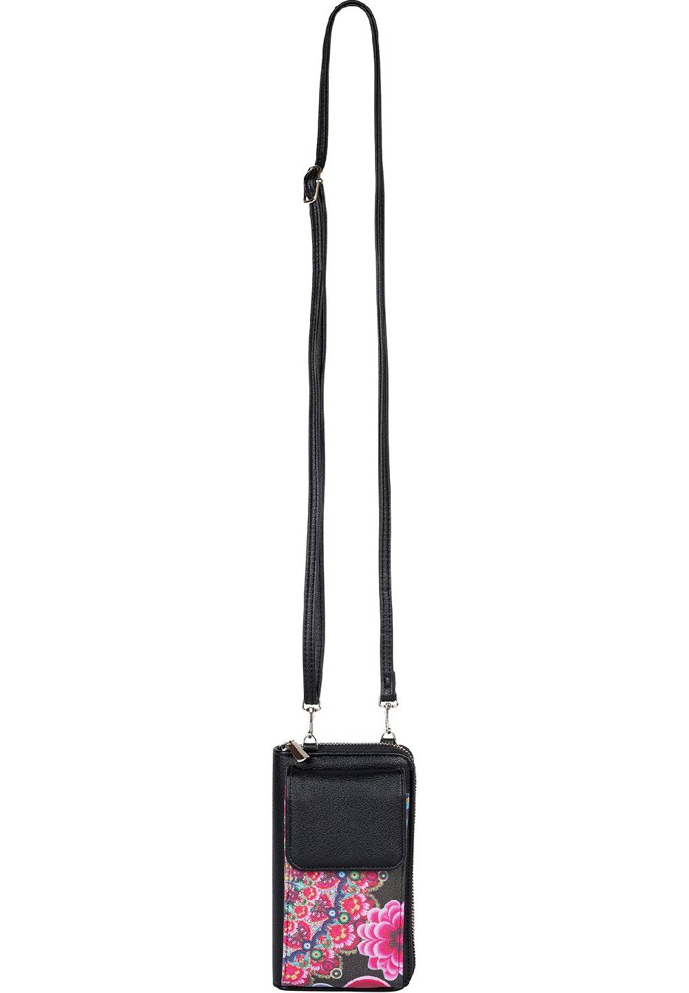 Stylebreaker Mini Bag Ethno Blumen Blüten - RFID Schutz