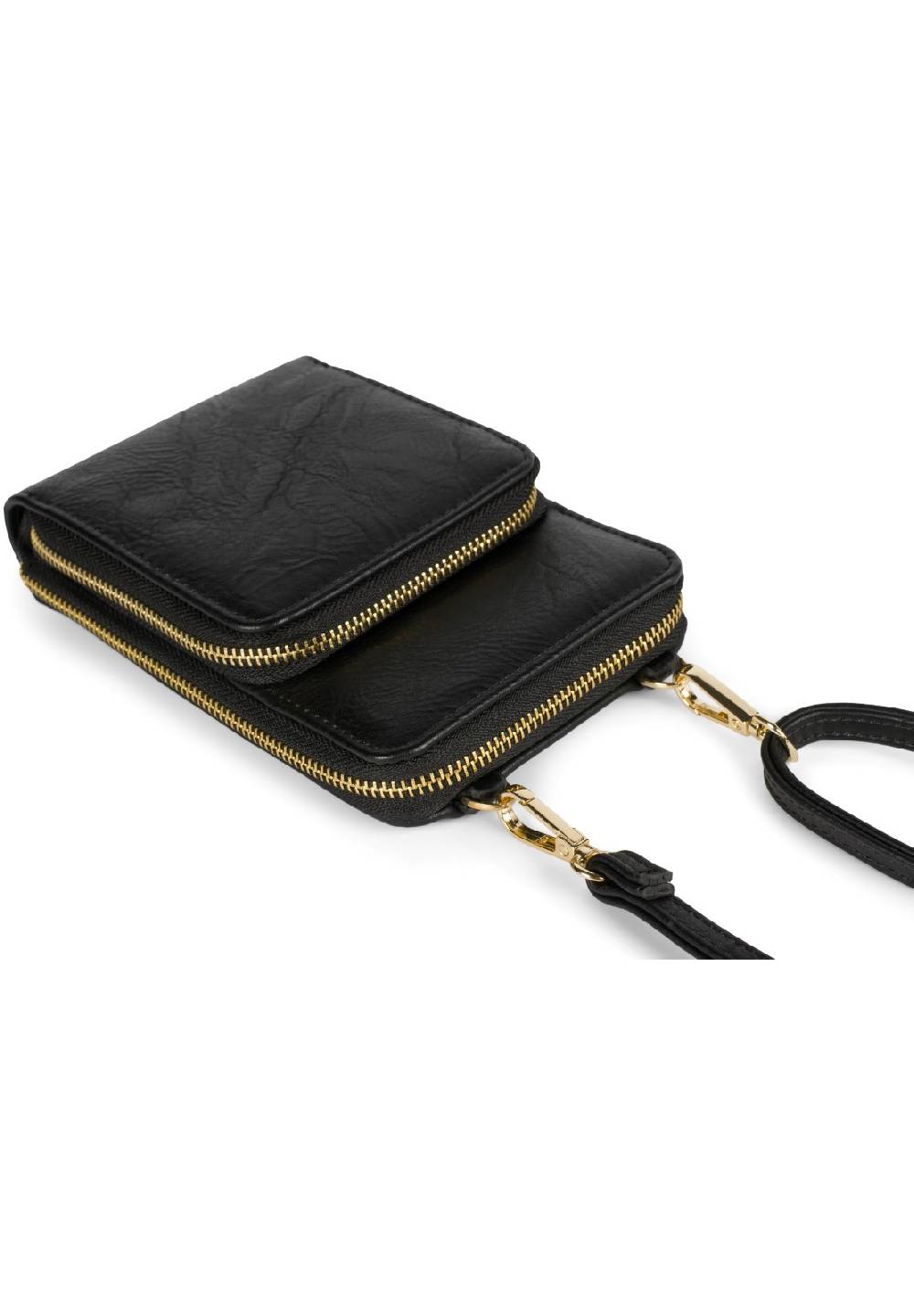 Stylebreaker Mini Umhängetasche Einfarbig - RFID Schutz