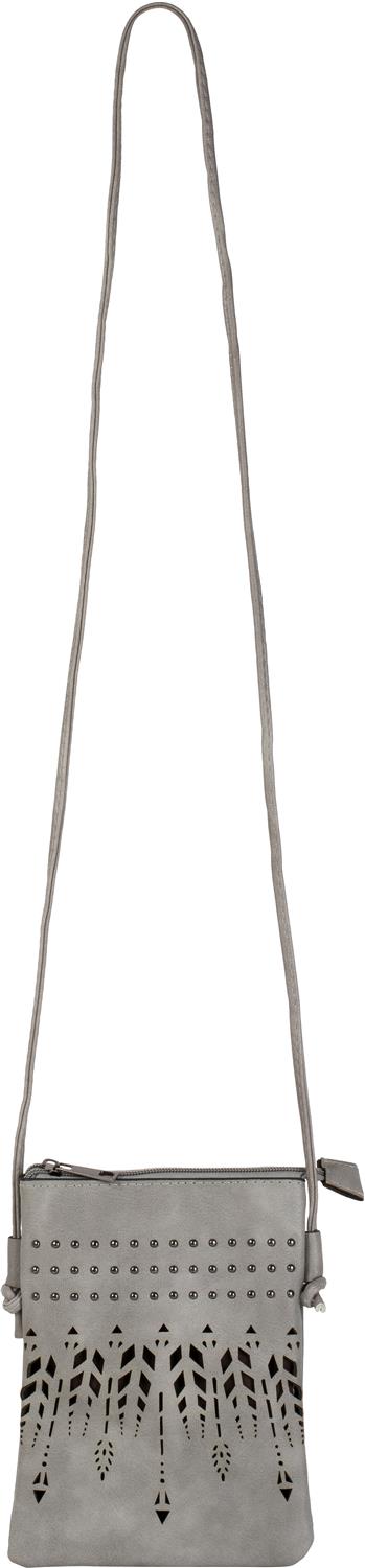 Stylebreaker Mini Umhängetasche Ethno Cutout Und Nieten