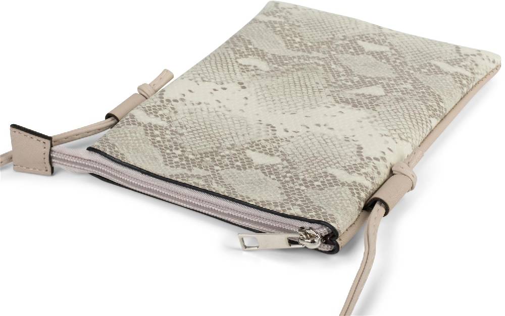 Stylebreaker Mini Umhängetasche Schlangenleder Optik