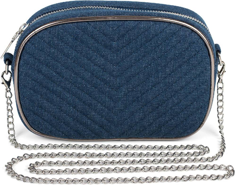 Stylebreaker Multi Bauchtasche Umhängetasche In Jeans Optik