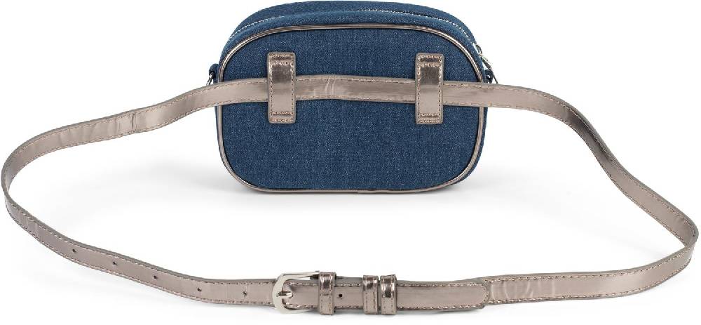 Stylebreaker Multi Bauchtasche Umhängetasche In Jeans Optik