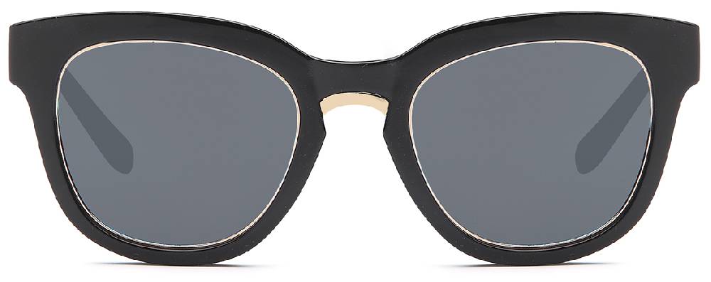 Stylebreaker Nerd Sonnenbrille Mit Kunststoff Metall Rahmen