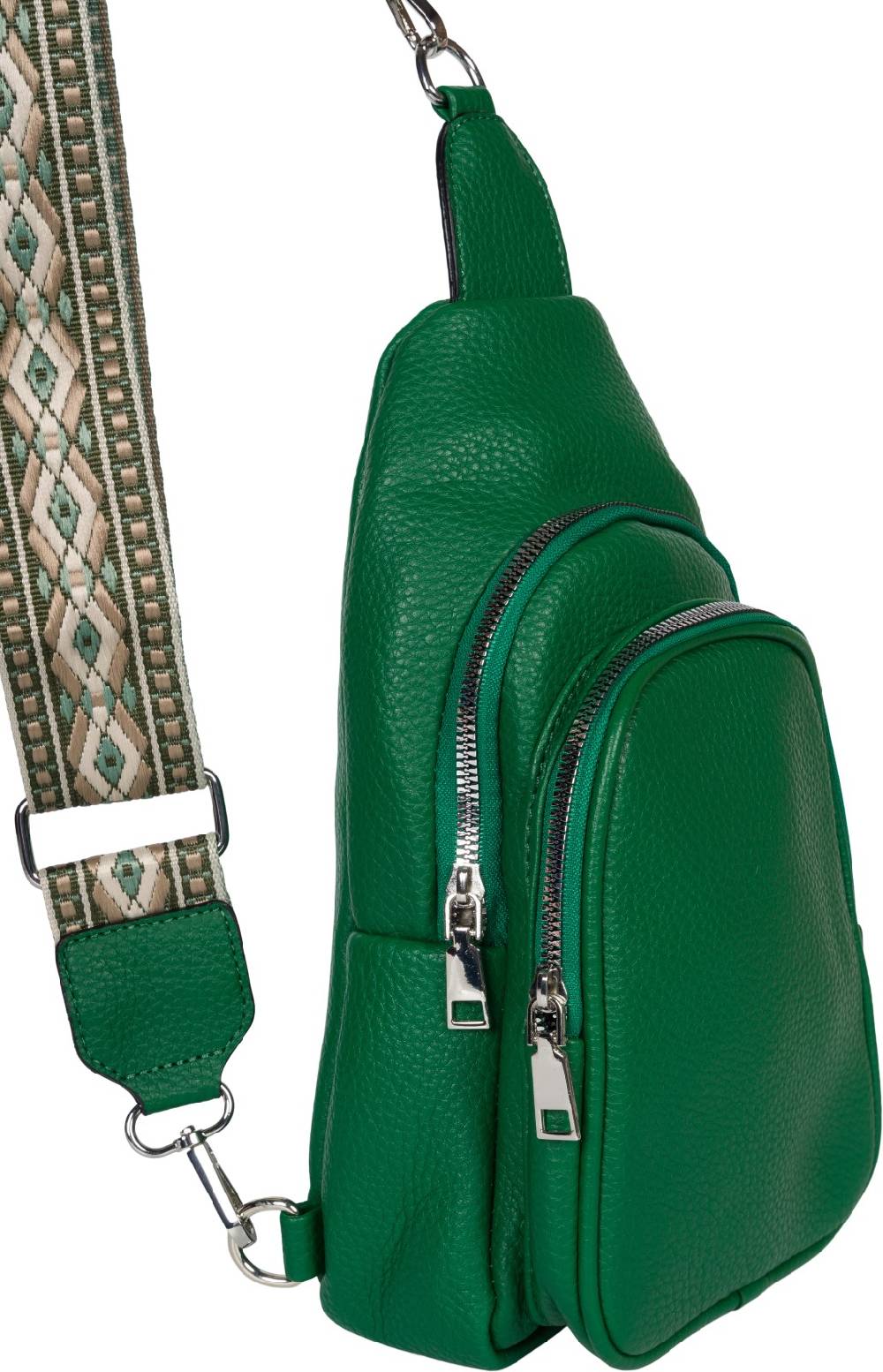 Stylebreaker One Shoulder Rucksack Gemusterter Schultergurt