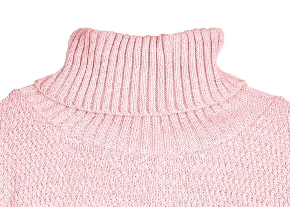 Stylebreaker Oversize Strickpullover Mit Perlmuster Und Rollkragen