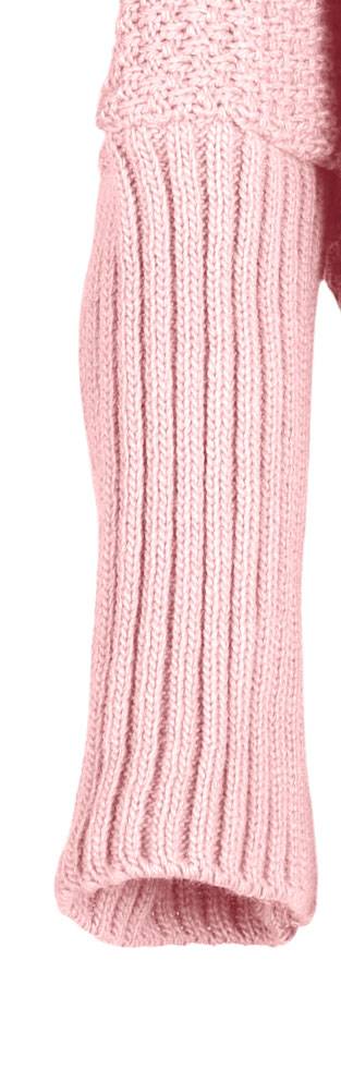 Stylebreaker Oversize Strickpullover Mit Perlmuster Und Rollkragen