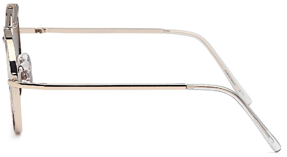 Stylebreaker Piloten Sonnenbrille Mit Dickem Metallrahmen