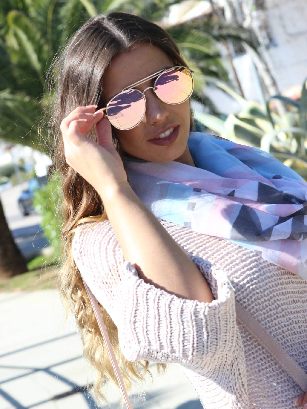 Stylebreaker Piloten Sonnenbrille Mit Dickem Metallrahmen